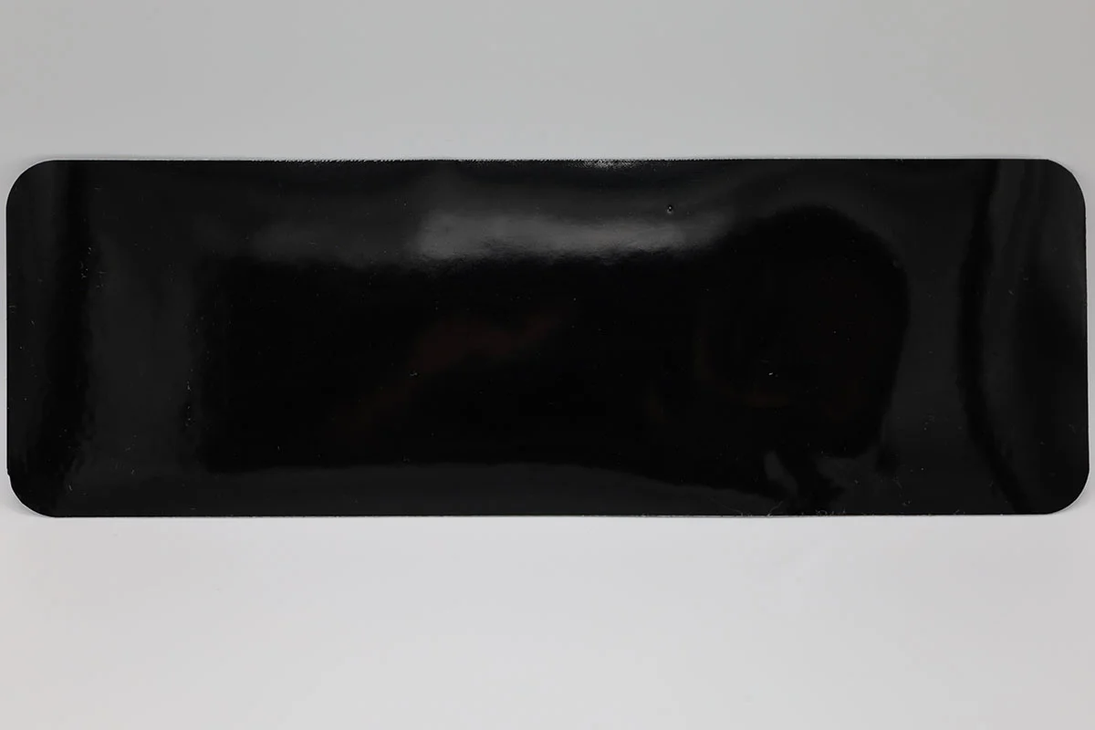 218 Midnight Black Metallic 8.5in by 2.75in
